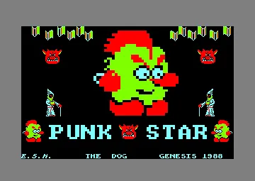 Punk Star (S) (1988) screen shot title